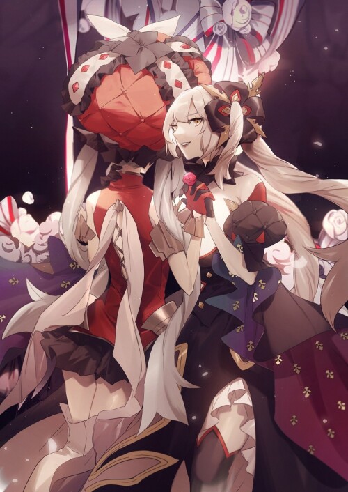  marie antoinette marie antoinette alter and marie antoinette alter fate and 1 more drawn by no kan 