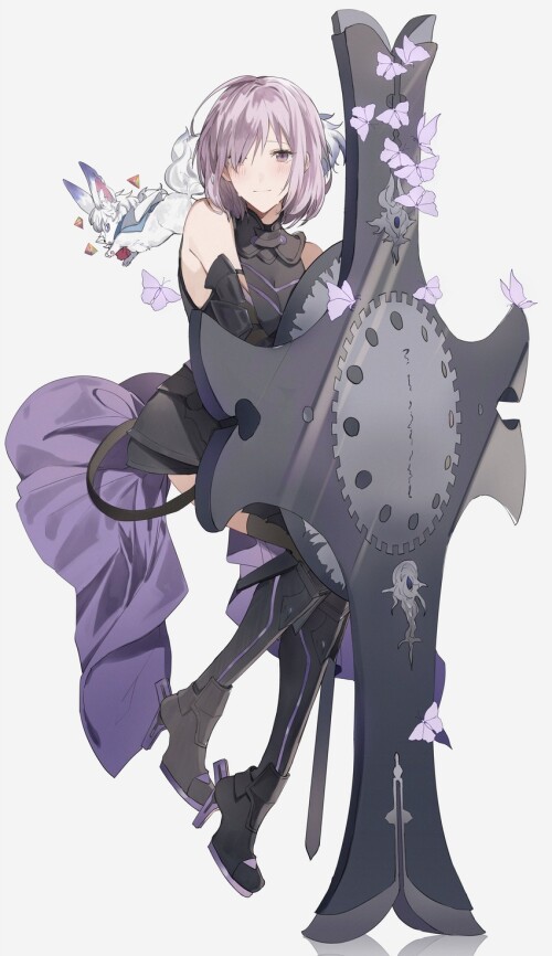  mash kyrielight fou and mash kyrielight fate and 1 more drawn by yurumawari sample 7e237fbcfe87c948