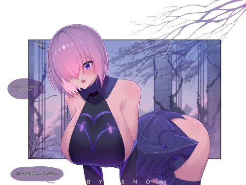  mash kyrielight and mash kyrielight fate and 1 more drawn by suhyeon sample eb6c1b5959c3bfff788676c