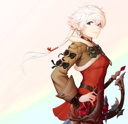  alisaie leveilleur and red mage final fantasy and 1 more drawn by hepa sample 56ec364c720ff3d8b62af