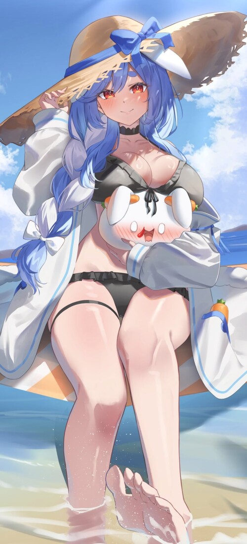  pekomama and pekomon hololive drawn by pendora1022 sample f66bda3f2d6c2084696c6cc6bdf13e79
