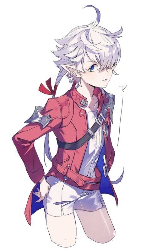  alisaie leveilleur final fantasy and 1 more drawn by ebira 78132362239440c37d8328940c3866ac