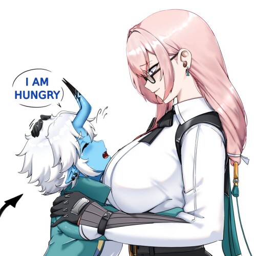  soukaku and tsukishiro yanagi zenless zone zero drawn by lion space sample 880a5c9b01ac8c915435b759