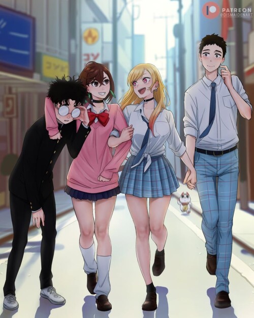  kitagawa marin ayase momo takakura ken gojou wakana and turbo granny sono bisque doll wa koi wo sur