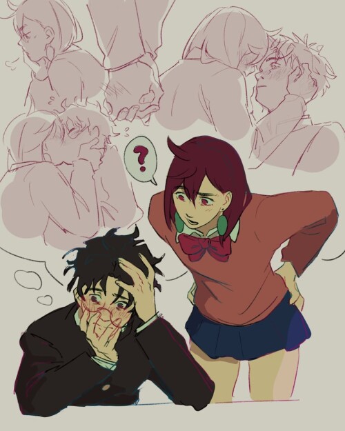  ayase momo and takakura ken dandadan drawn by hallu hallucxnating sample 7cb96c063840457d63412a3e44