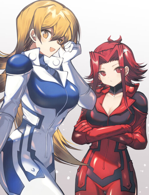  tenjouin asuka and izayoi aki yu gi oh and 2 more drawn by hajime daijo cb9ee3054cdf37d5d105e21017c