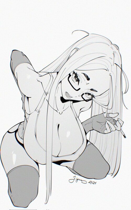  ayase seiko dandadan drawn by jhaysie sample c67bfb7058da0192615733e4e992429d