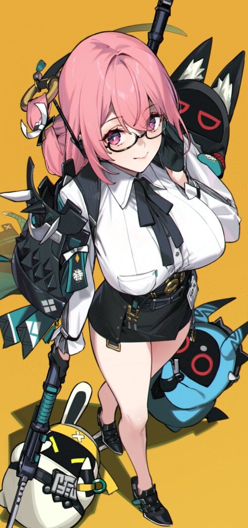  hoshimi miyabi soukaku tsukishiro yanagi asaba harumasa hoshimi miyabi bangboo and 2 more zenless z