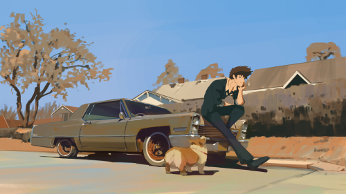 Spike and his 1968 Cadillac Coupe DeVille by @snatti (16 9)