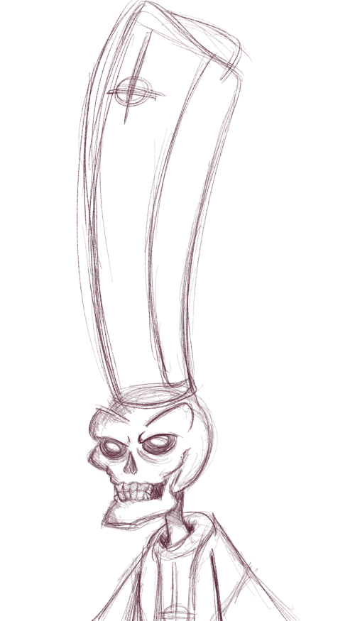Fan Art Skull Pope