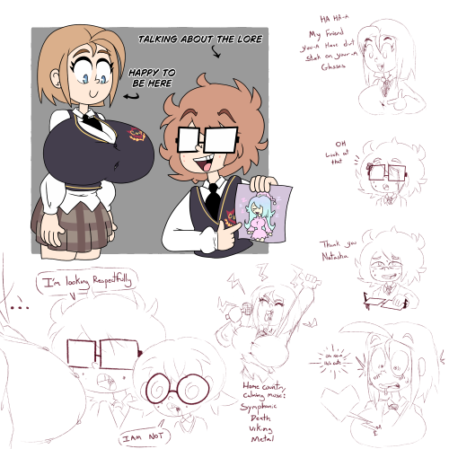 MIscon OC Characters doodles