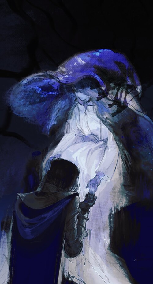 ranni the witch and tarnished elden ring drawn by gentmry sample 67eee3b4c18b4150133d8c3874c3acc3