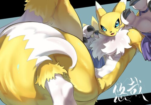  renamon digimon drawn by youzaiyouzai112 sample 048288806d62549d5a08294aea6037c6