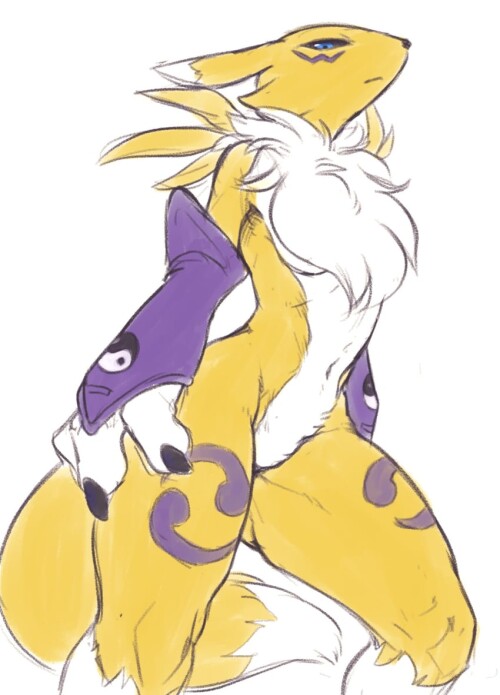  renamon digimon drawn by ingi sample df7e640b18b00d7e641a481a68bb0431