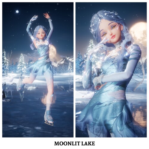 462 - Moonlit Lake