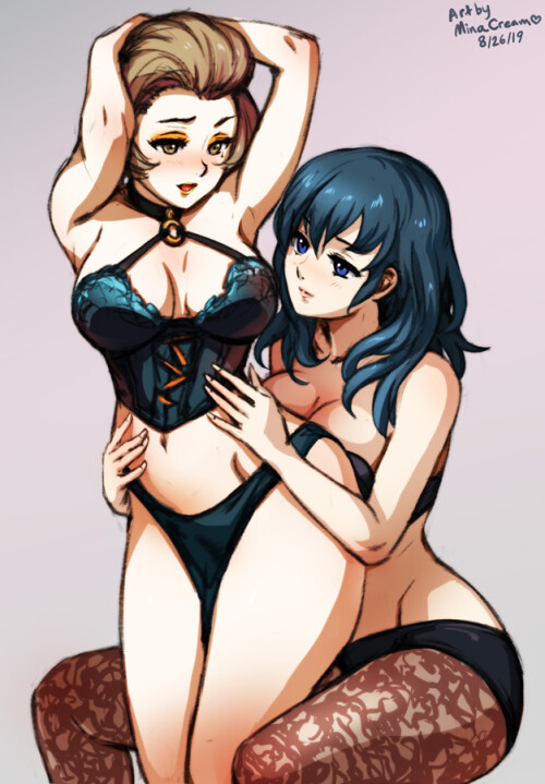  byleth byleth and manuela casagranda fire emblem and 1 more drawn by mina cream 302190cb98a3daa29bb